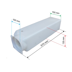 101118358L Spremnik ulja 5,5 l. za utovarne rampe Bar Cargolift